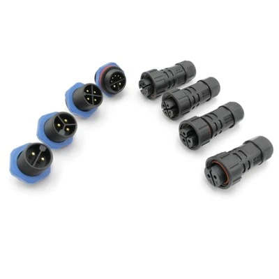 Connector impermeable de bloqueig de cargol M20